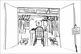 Mama's prayer closet